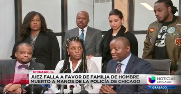 Attorney Walker secures 1.2 million verdict against the City of Chicago for the family of a man shoot in the back by Chicago Police